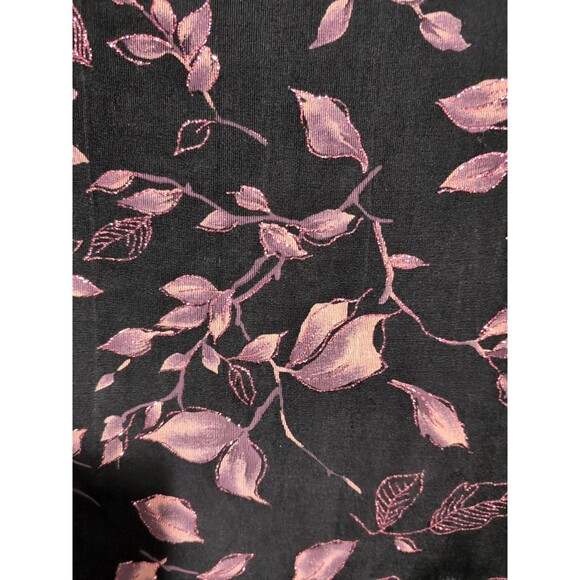 JBS LTD Top Metallic Pink Sparkle Cowl Neck/Back Vintage Size XL Holiday Festive - Picture 15 of 16